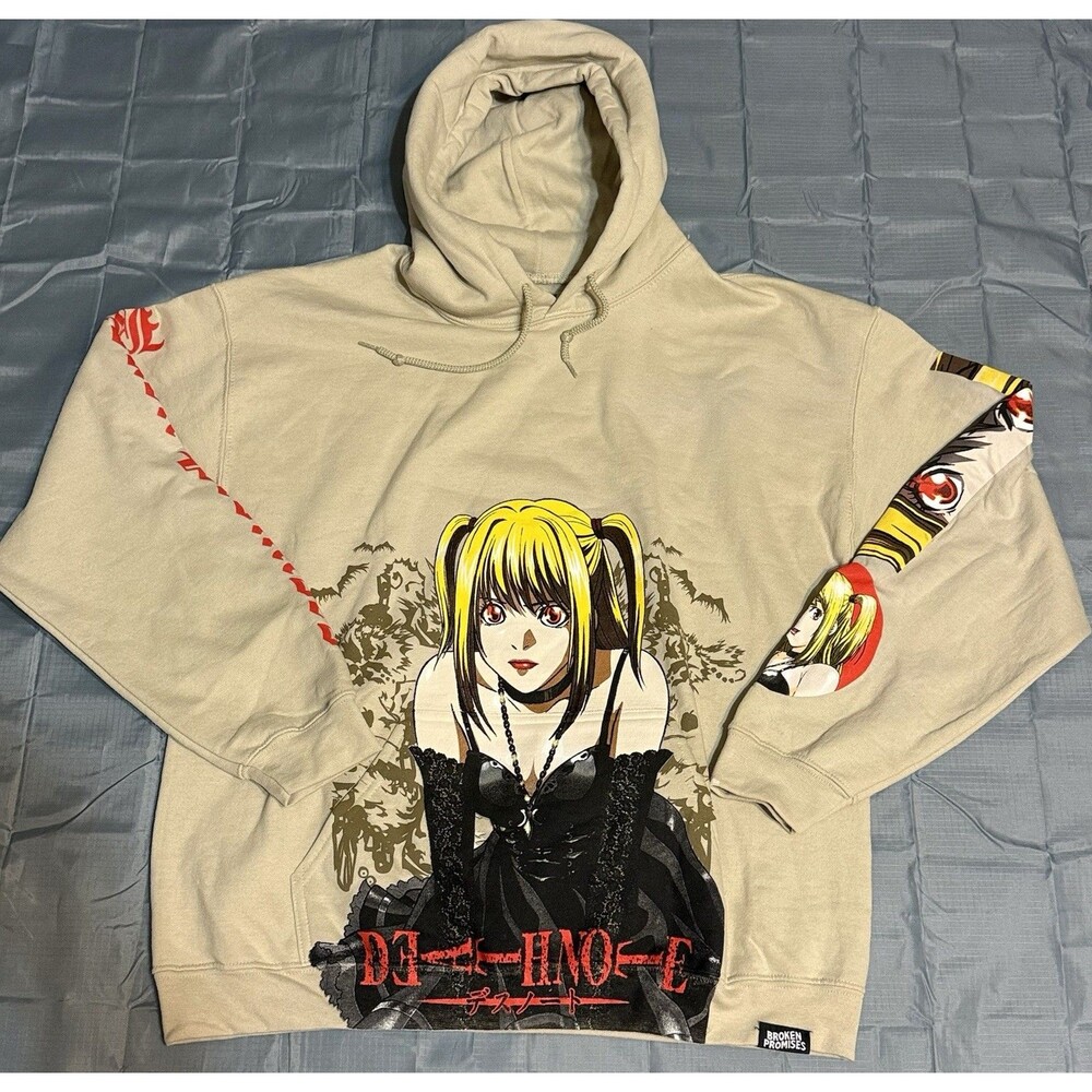 New Official Broken Promises x Death Note Misa Amane Hoodie-Men’s Size Medium